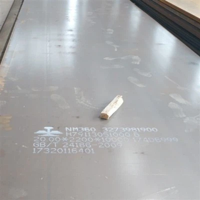 Nm 450 550 slitasjebestandig stålplate